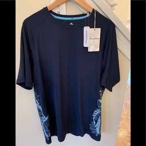 New! Tommy Bahama Crew UV Tech shirt